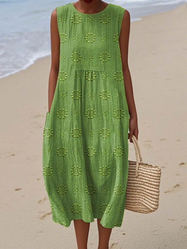 Isla™ - Alltags-Breeze-Midikleid