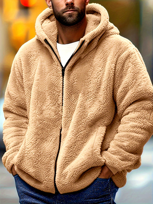 Huber - Fleece Kapuzenjacke