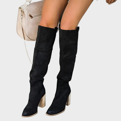 Elara – Elegante Overknee-Stiefel
