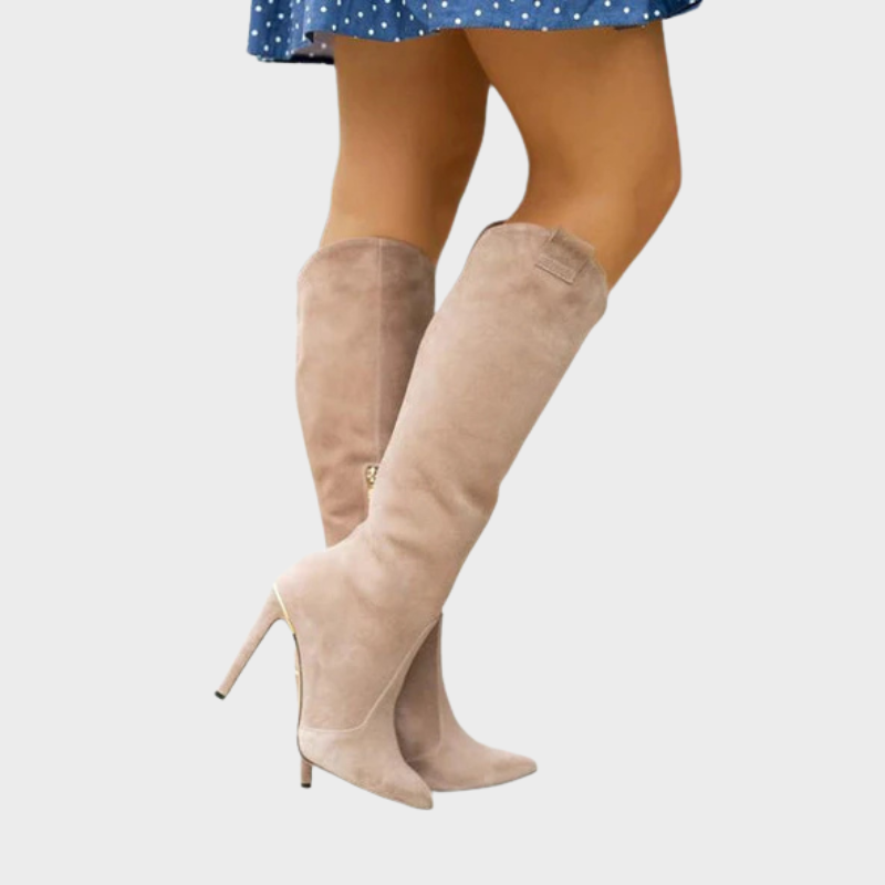 Luna – Moderne kniehohe Stiefel