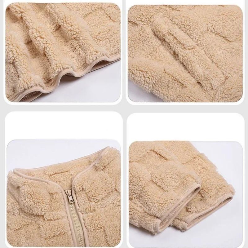 Valentine - Karierte Winterjacke für Damen