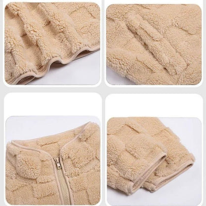 Valentine - Karierte Winterjacke für Damen