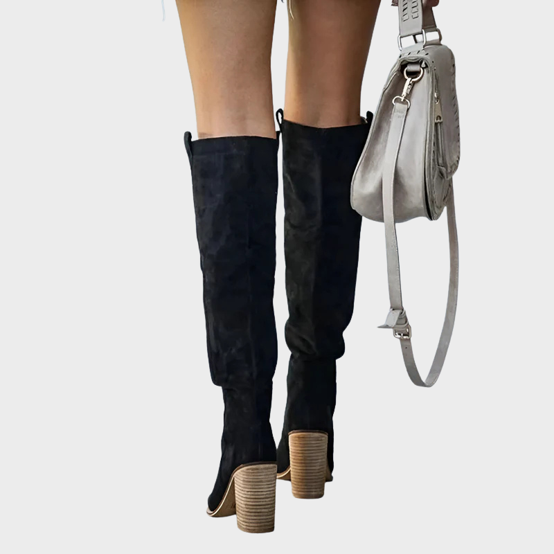 Elara – Elegante Overknee-Stiefel