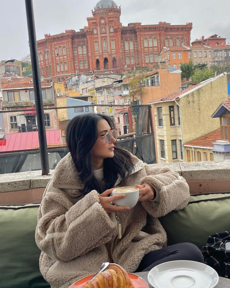 Penelope - Gemütliche Teddy-Pufferjacke