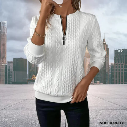 Non-Dualität Zip-Up Sweatshirt