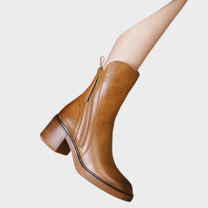 Vera – Elegante Stiefeletten mit Reißverschluss