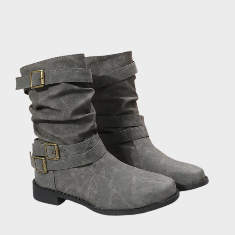 Tessa – Lässige Stiefeletten mit Schnalle