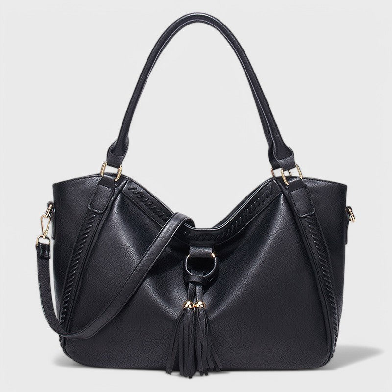 Nora. - Elegante Tasche mit Quaste
