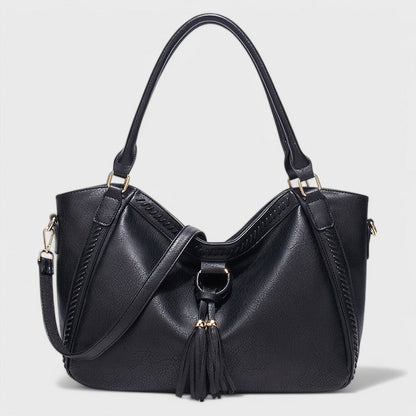 Nora. - Elegante Tasche mit Quaste