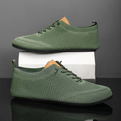 Mesh Strick Slip-Ons