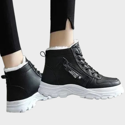 Lexi – Chunky High-Top-Stiefel mit Reißverschluss