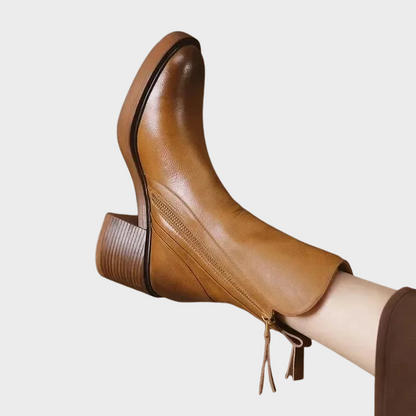 Vera – Elegante Stiefeletten mit Reißverschluss