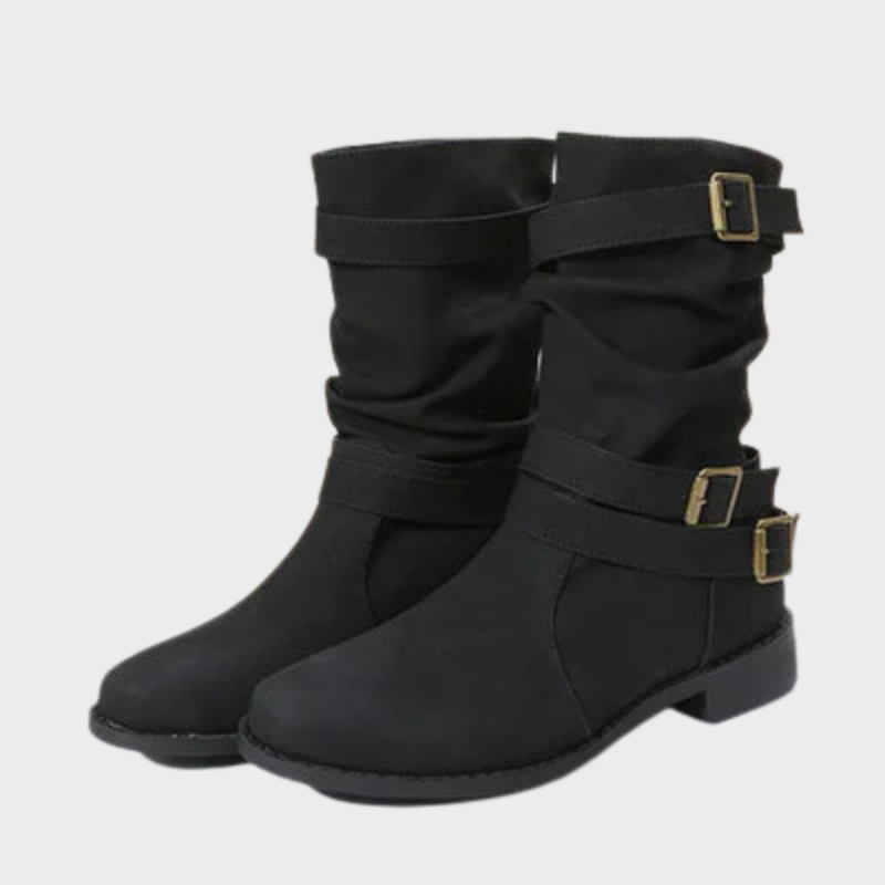 Tessa – Lässige Stiefeletten mit Schnalle