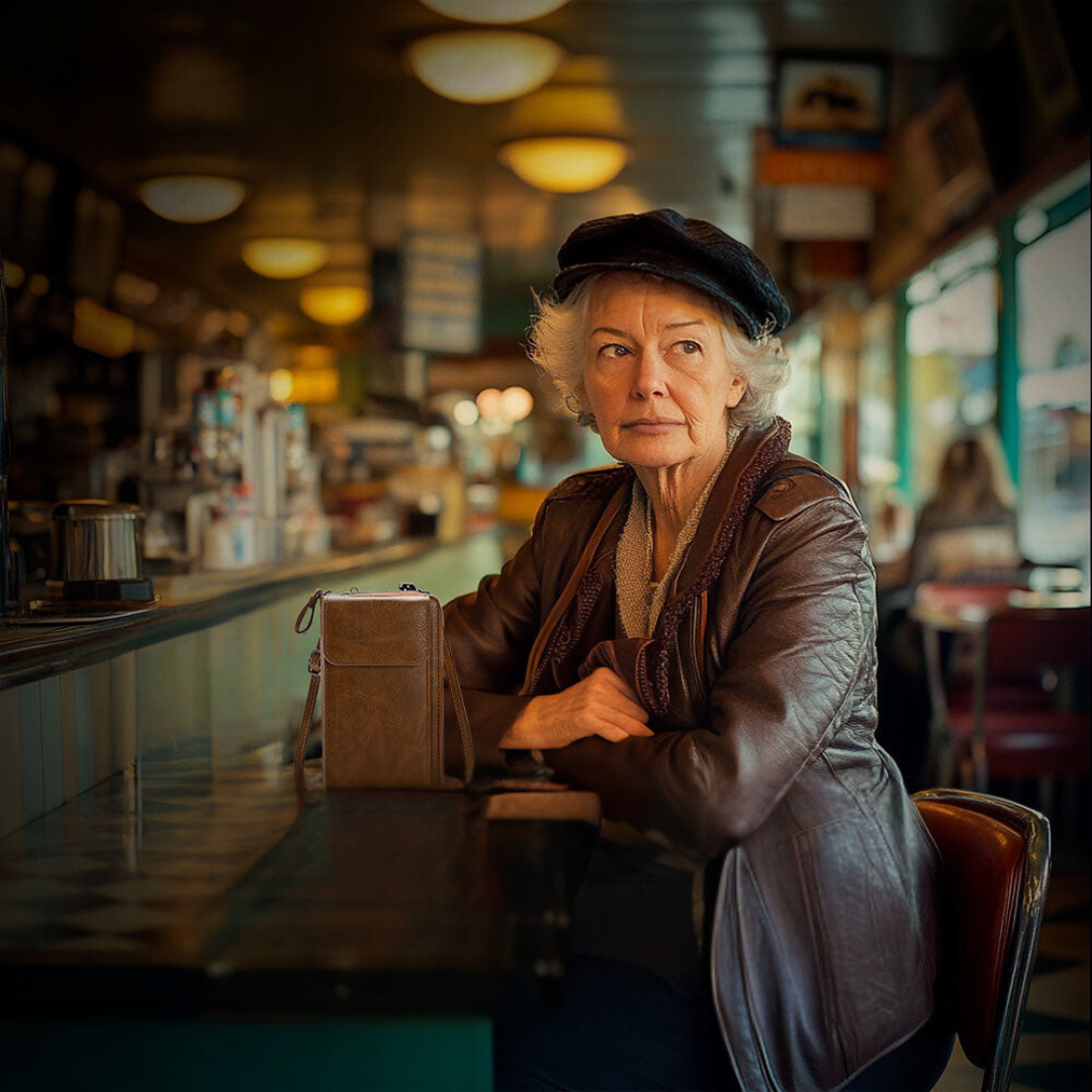 Lydia - Elegante und Schlanke Tasche