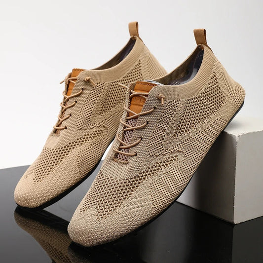 Mesh Strick Slip-Ons