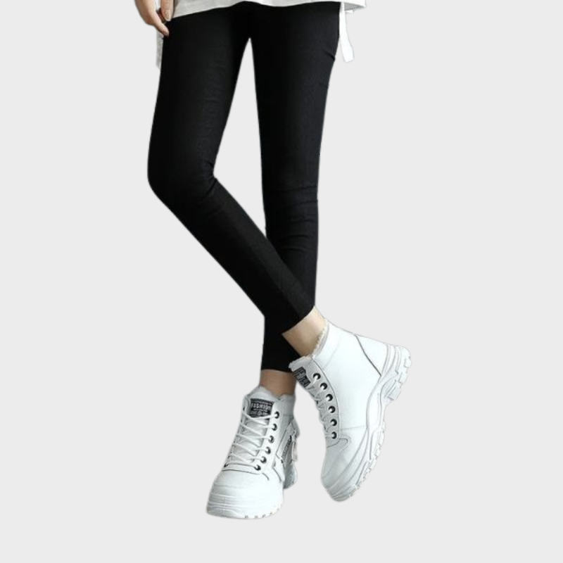 Lexi – Chunky High-Top-Stiefel mit Reißverschluss