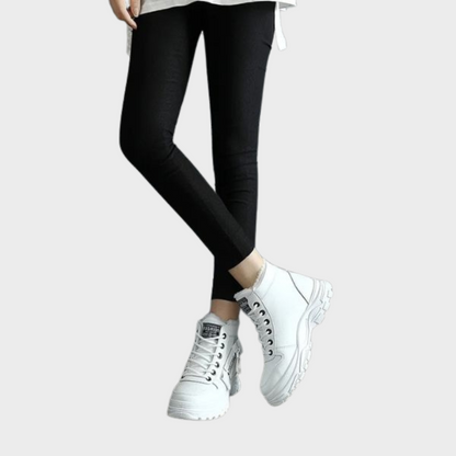 Lexi – Chunky High-Top-Stiefel mit Reißverschluss