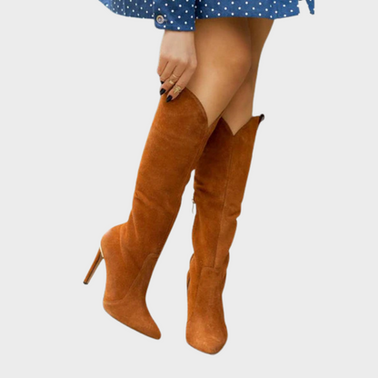 Luna – Moderne kniehohe Stiefel