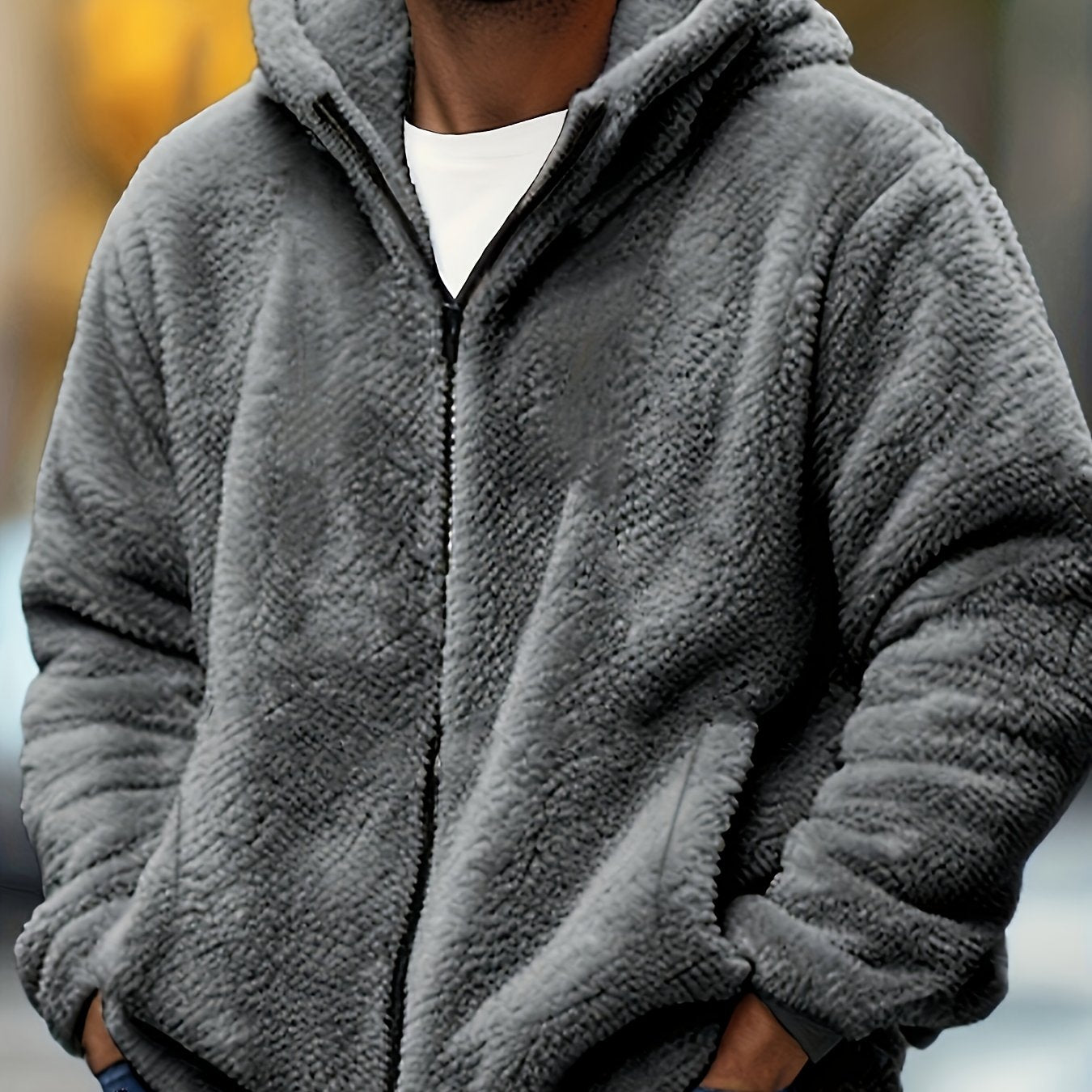 Huber - Fleece Kapuzenjacke