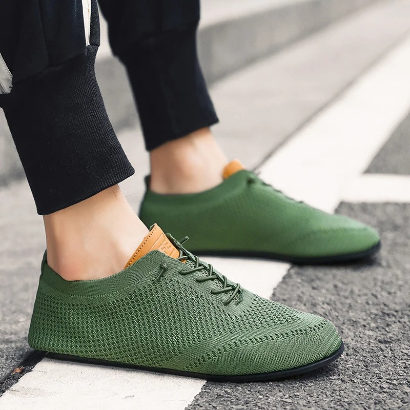 Mesh Strick Slip-Ons