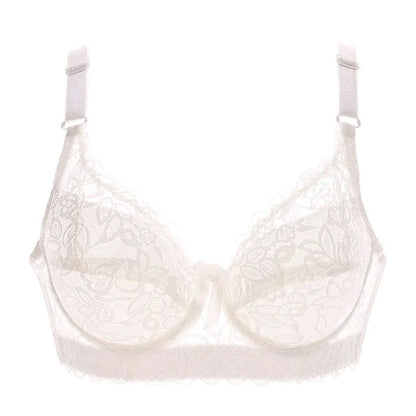 THARAH VIOLETTA – Spitze-Bralette mit Bügel & Stickerei
