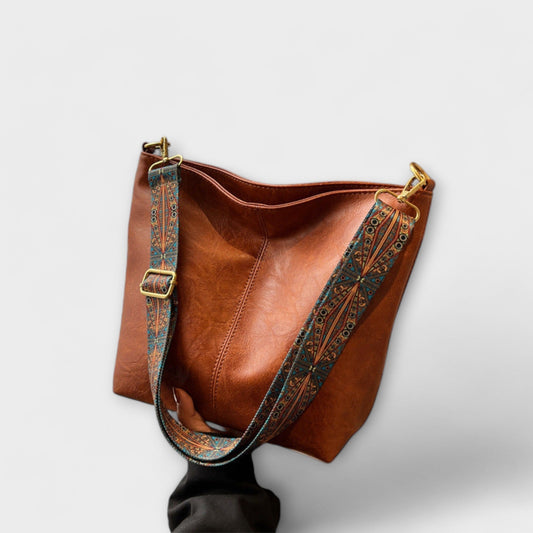 Nora. - Elegante Vintage-Handtasche