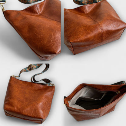 Nora. - Elegante Vintage-Handtasche