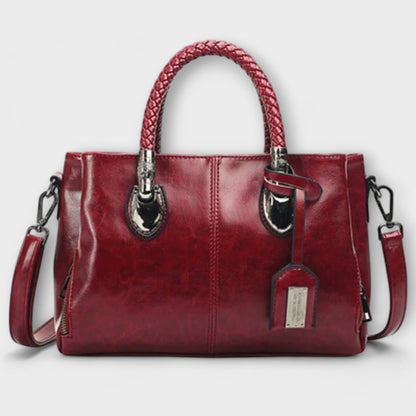 Nora. - Elegante Leder Reisetasche