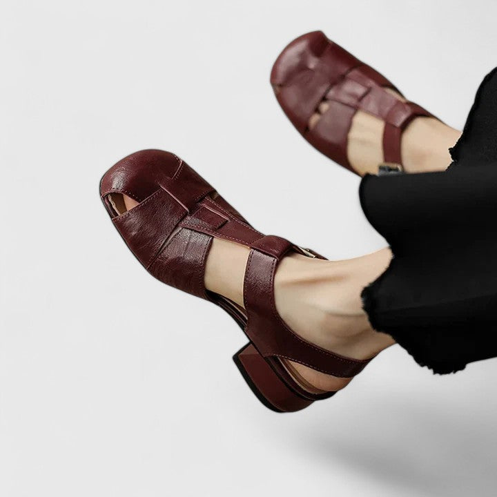Madilyn | Elegante Leder Sandalen
