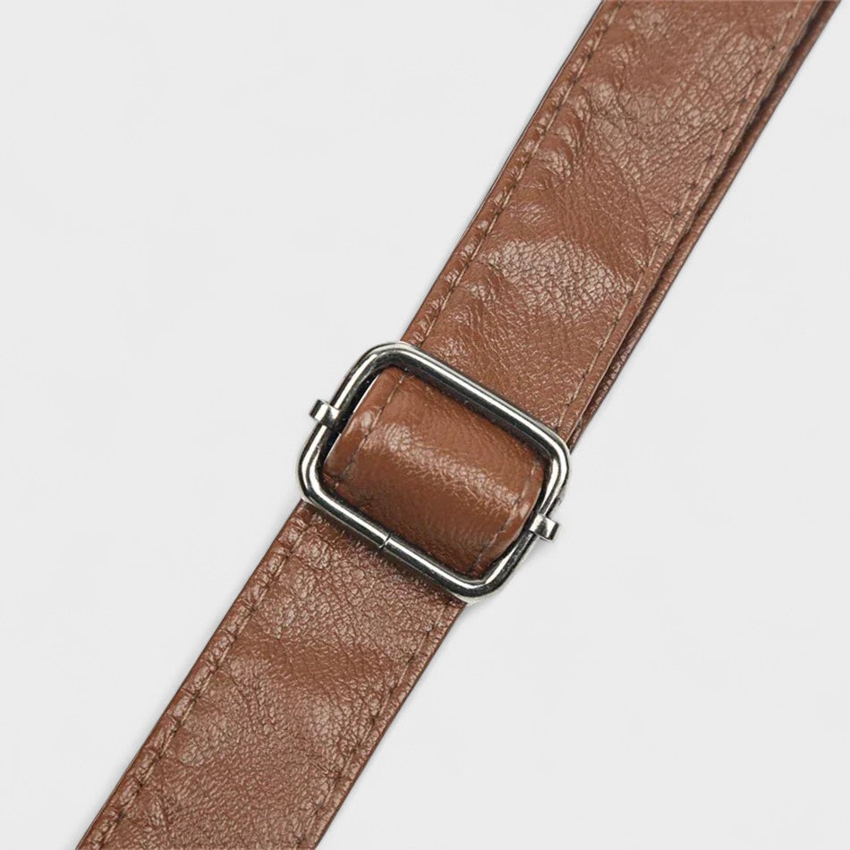 Nora. – Vintage-inspirierte Mehrschichtige Umhängetasche