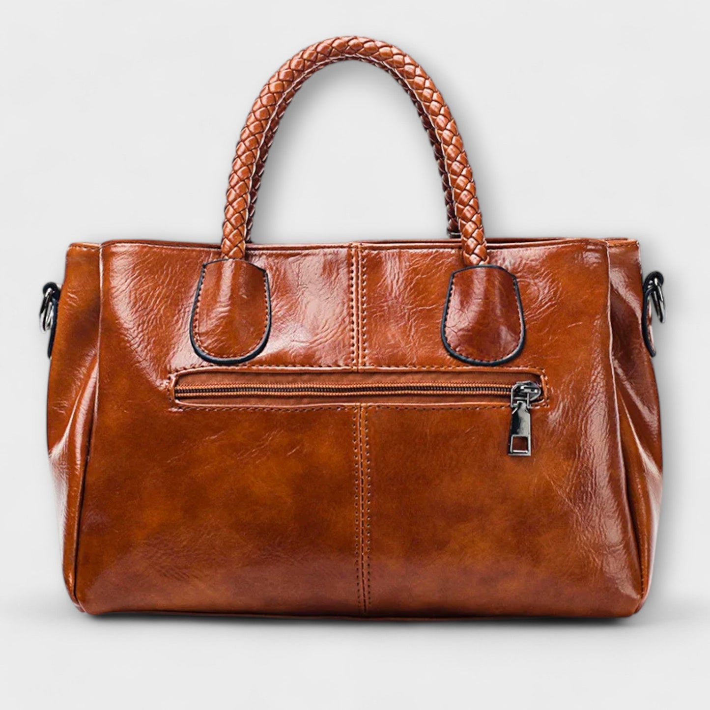 Nora. - Elegante Leder Reisetasche