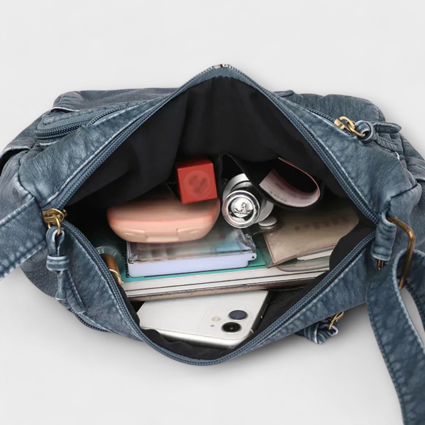 Nora. - Alte Schule Leder Tasche