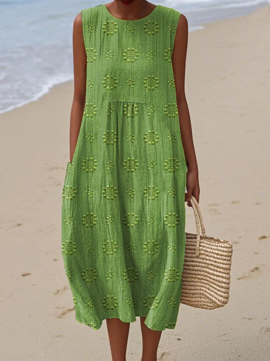 Isla™ - Alltags-Breeze-Midikleid