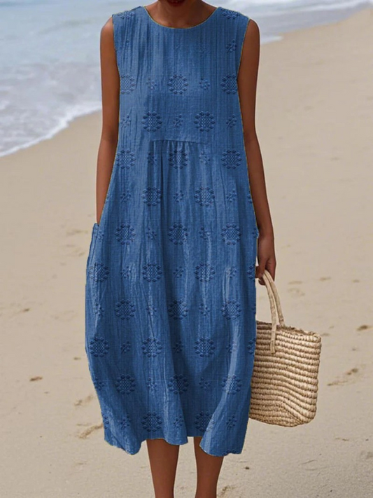 Iva™ - Alltags-Sommer-Midikleid