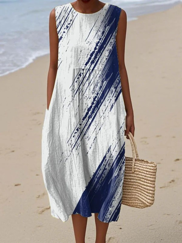Elena™ - Alltags Elegante Midi-Kleid