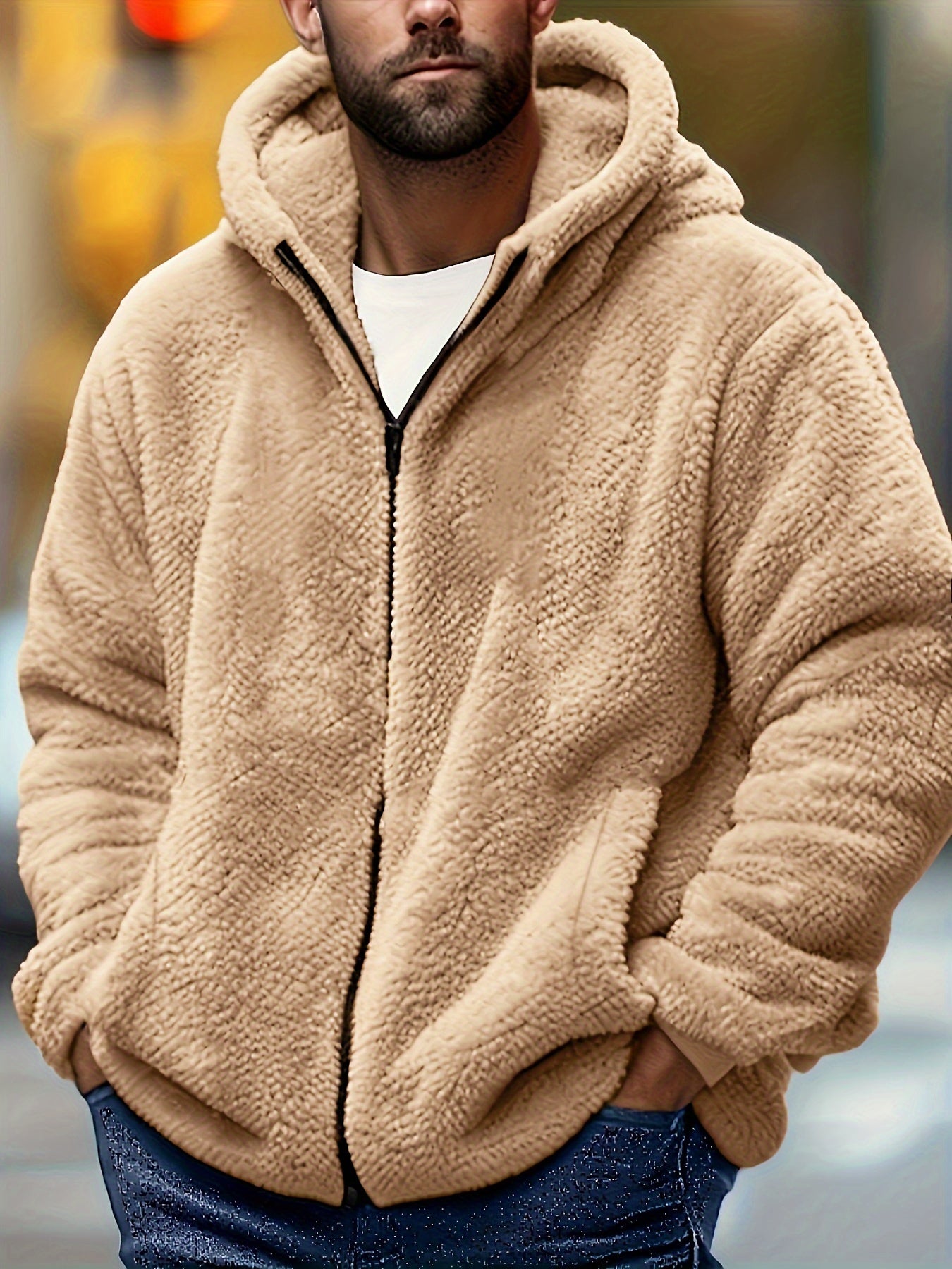 Huber - Fleece Kapuzenjacke