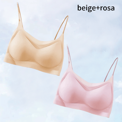 Nahtloser & ultradünner Sommer-Komfort-BH aus Eisseide in Übergröße