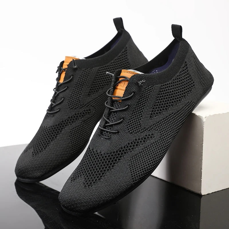 Mesh Strick Slip-Ons