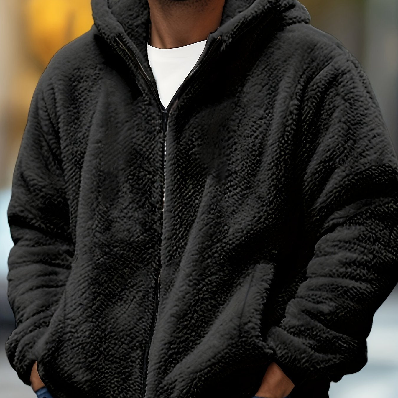 Huber - Fleece Kapuzenjacke