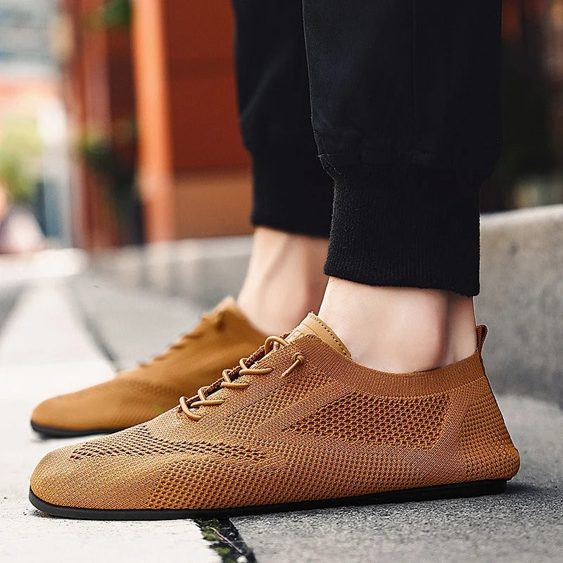 Mesh Strick Slip-Ons