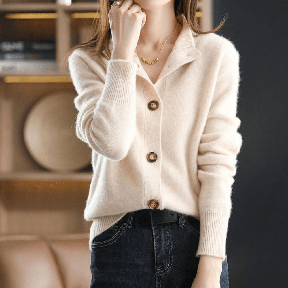 Lucia - Luxuriöser Cashmere Cardigan