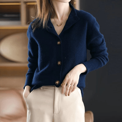 Lucia - Luxuriöser Cashmere Cardigan