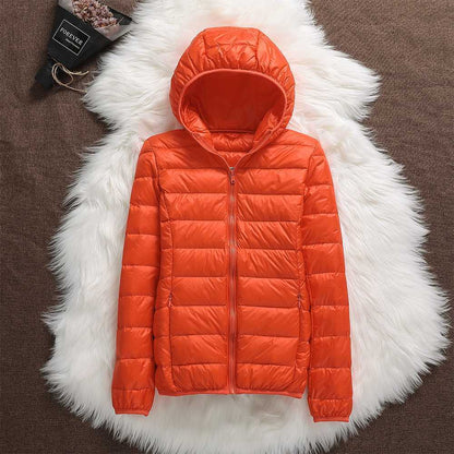 Nord - Neue Jacke mit weißen Entenfedern