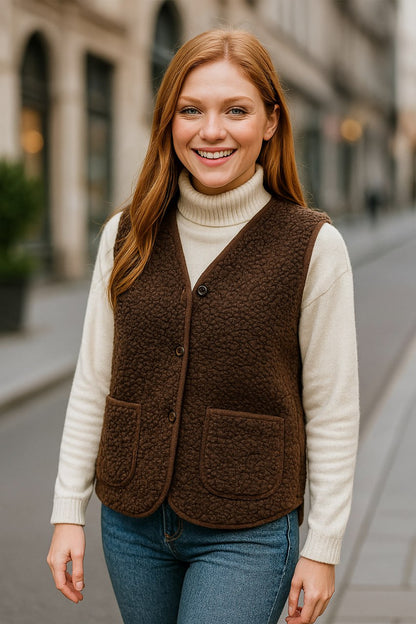 Britta – Weste für Übergangszeiten