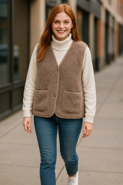 Britta – Weste für Übergangszeiten